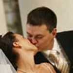 Newly-married couple